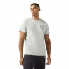 New Balance T-Shirt Accademy Circle Grigio Uomo