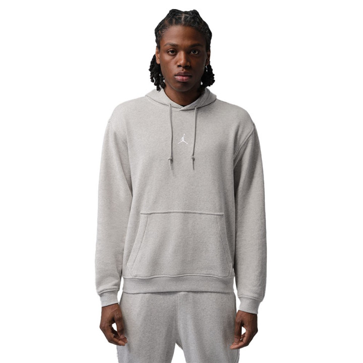 Nike Jordan Sport Crossover Felpa Con Cappuccio Grigio Uomo
