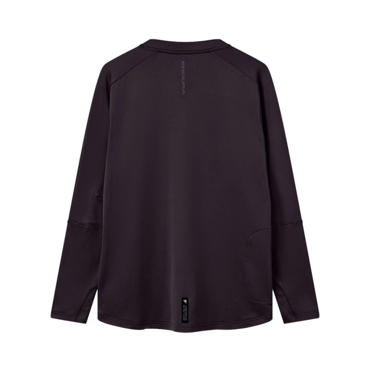 Endura Maglia Mtb Alltrack Roam Fleece Nero Uomo
