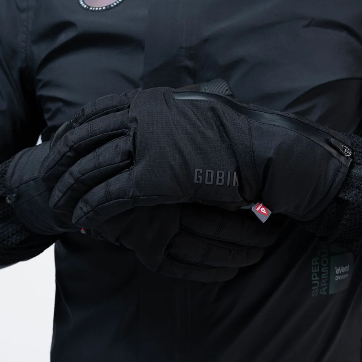 Gobik Guanti Ciclismo Zero 2.0 Nero Uomo