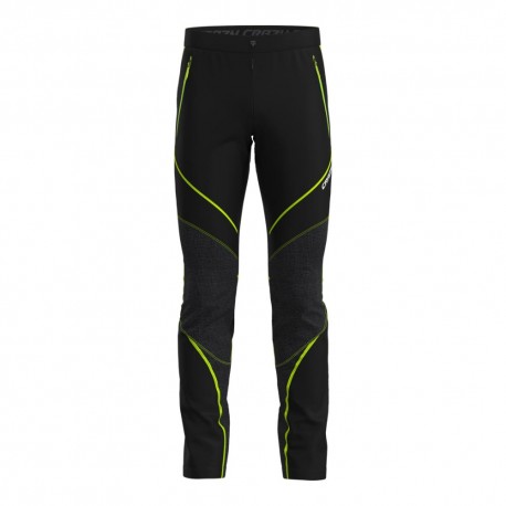 Crazy Pantaloni Sci Alpinismo Flame Forest Nero Uomo