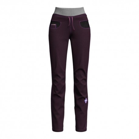 Crazy Pantaloni Sci Alpinismo Aria Burgundy Donna