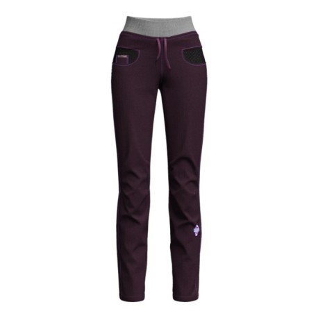 Crazy Pantaloni Sci Alpinismo Aria Burgundy Donna