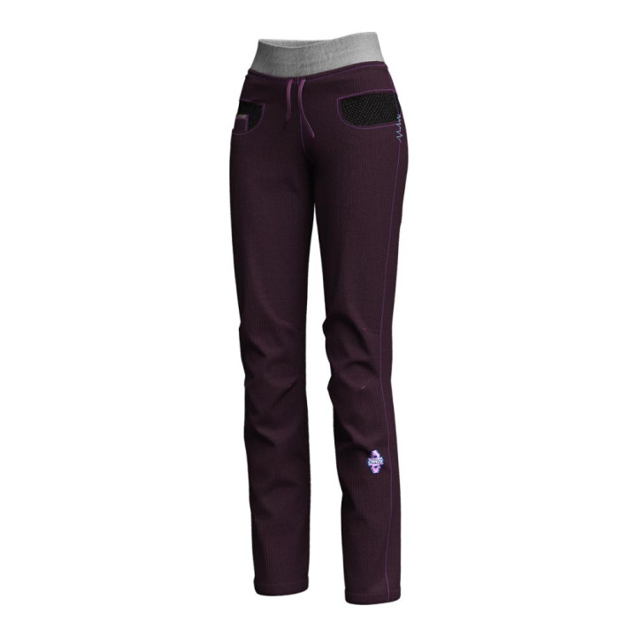 Crazy Pantaloni Sci Alpinismo Aria Burgundy Donna