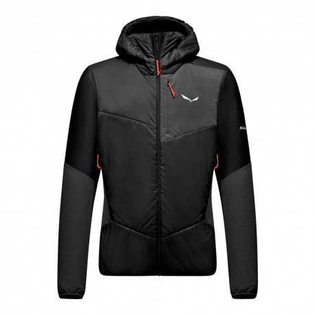 Salewa Giacca Ortles Hybrid TirolWool Air Nero Out Uomo