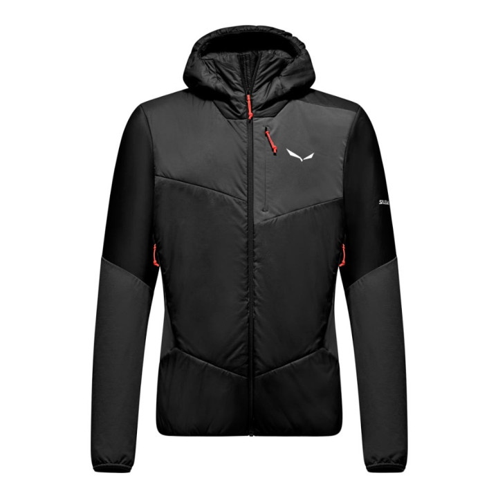 Salewa Giacca Ortles Hybrid TirolWool Air Nero Out Uomo