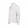 Cmp Soft Tech Mezza Zip Bianco Donna