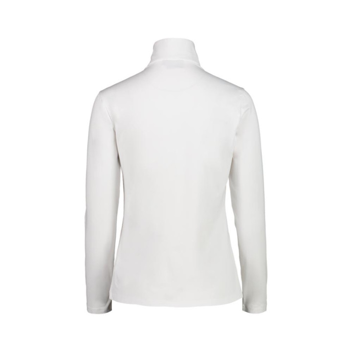 Cmp Soft Tech Mezza Zip Bianco Donna