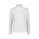 Cmp Soft Tech Mezza Zip Bianco Donna
