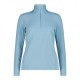 Cmp Soft Tech Mezza Zip Azzurro Donna