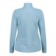 Cmp Soft Tech Mezza Zip Azzurro Donna