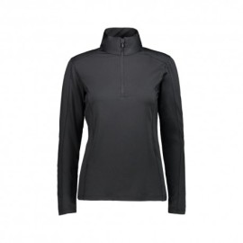Cmp Soft Tech Mezza Zip Nero Donna