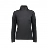 Cmp Soft Tech Mezza Zip Nero Donna