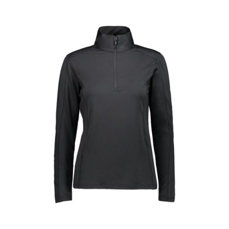 Cmp Soft Tech Mezza Zip Nero Donna