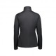 Cmp Soft Tech Mezza Zip Nero Donna