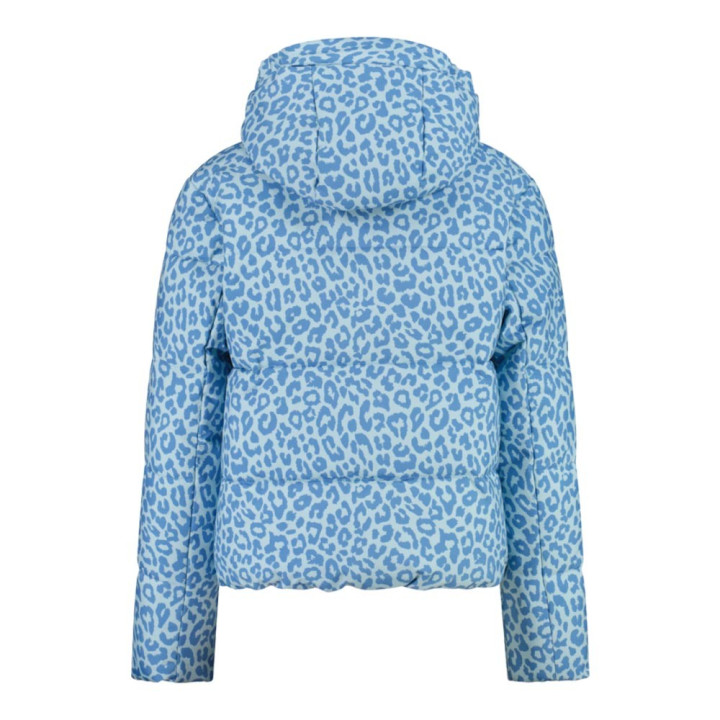 Cmp Piumino Sci Animalieu Azzurro Bambina