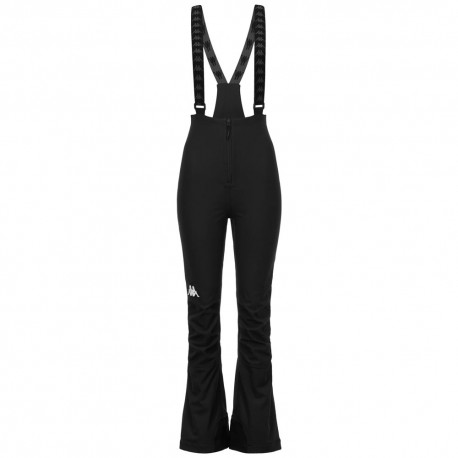 Kappa 8CENTO 846 Pantalone Sci Nero Donna