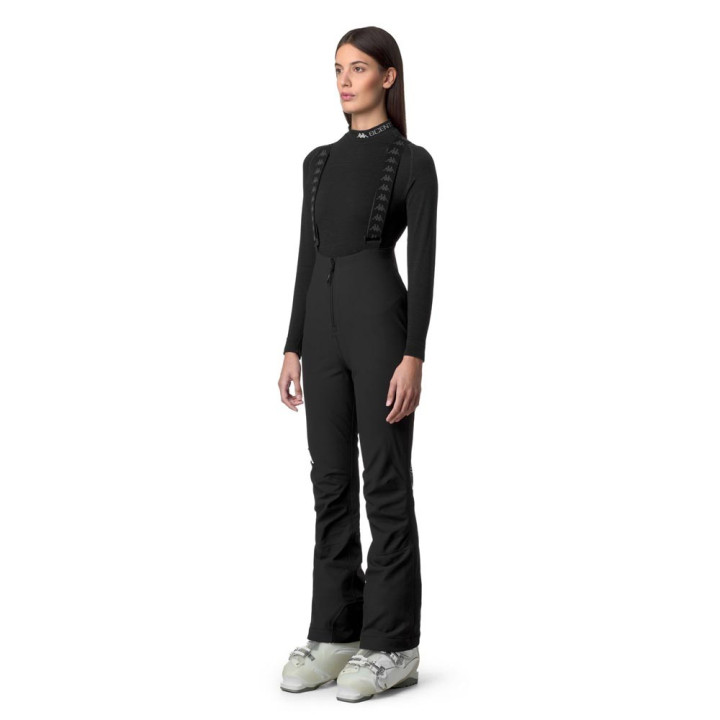 Kappa 8CENTO 846 Pantalone Sci Nero Donna