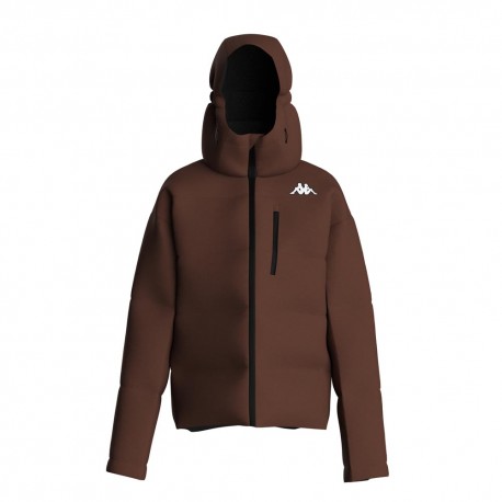 Kappa 8CENTO 831 Piumino Marrone Uomo