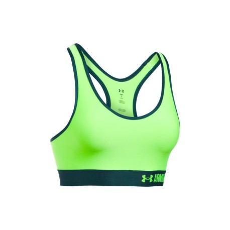 Under Armour Bra Donna Mid Lime