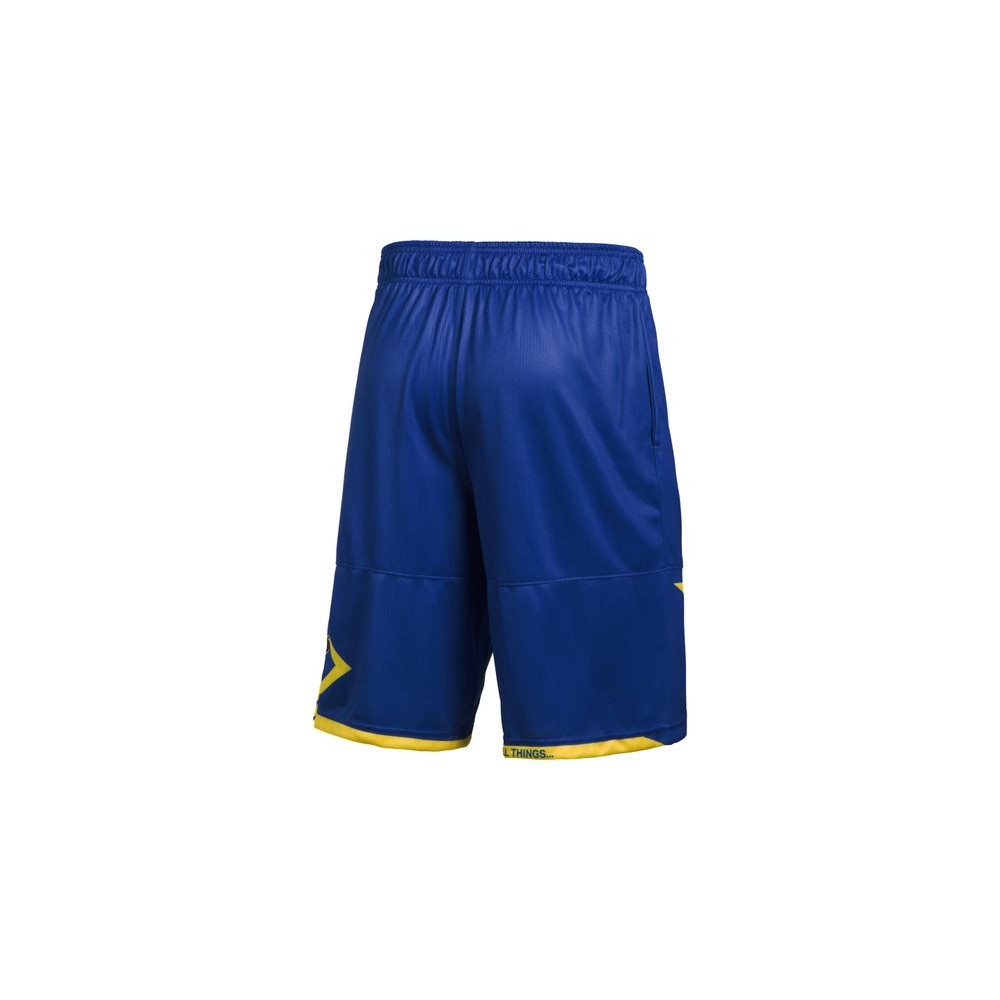 pantaloncini under armour gialli e blu