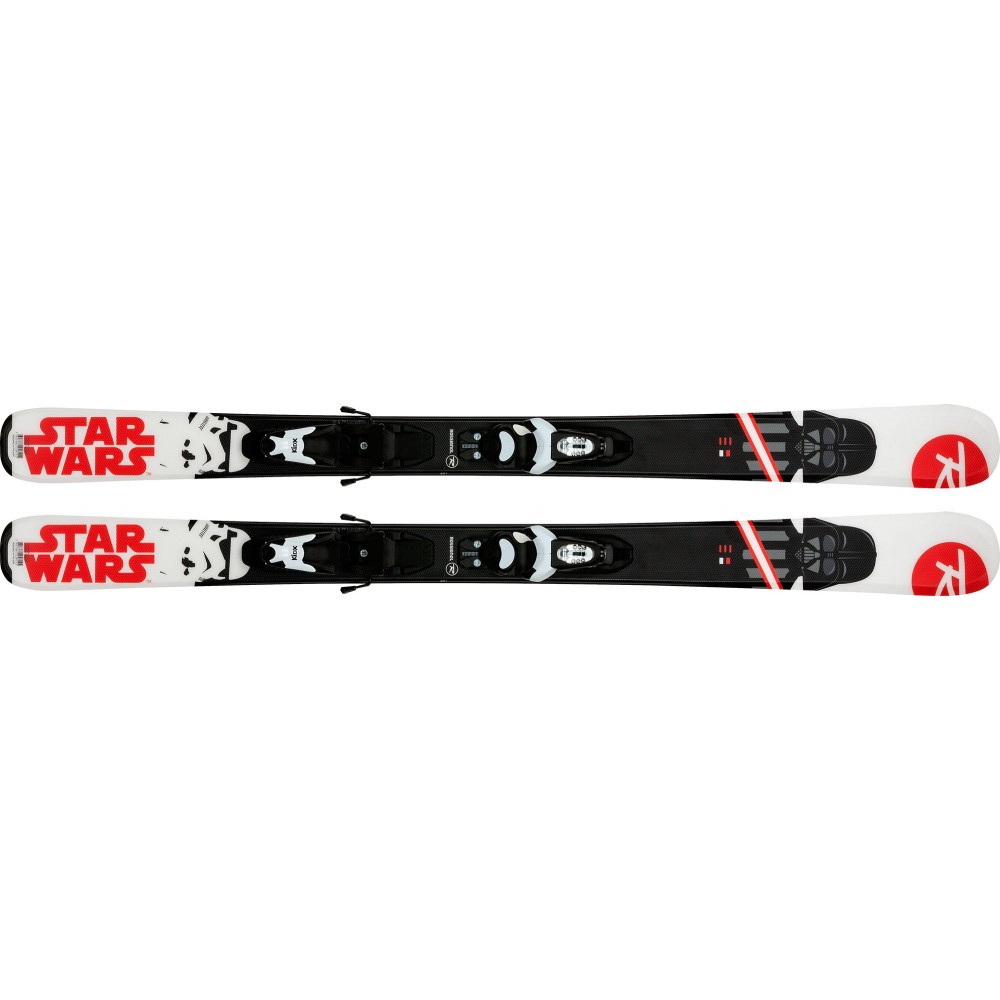 Rossignol Sci Bambino Star Wars + Kid X 4 Black White 116 cm
