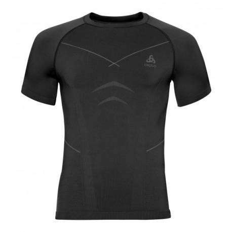 Odlo T-Shirt Evolution Warm Black/Graph Grey