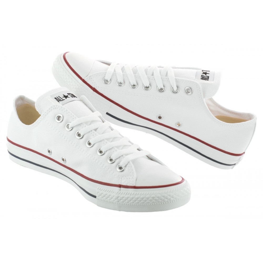 converse canvas bianche