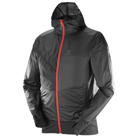 Salomon Giacca Drifter Air Wind Hoodie Black