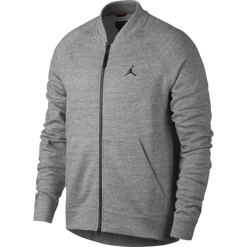 Nike Felpa Bomber Jordan Grigio 883987-063 - Acquista online su Sportland