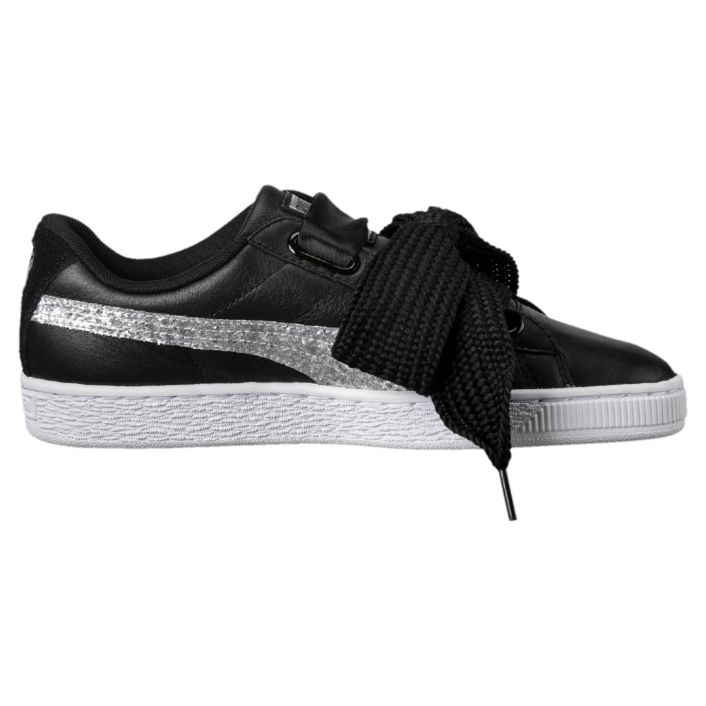 puma basket heart nere puma basket heart nere