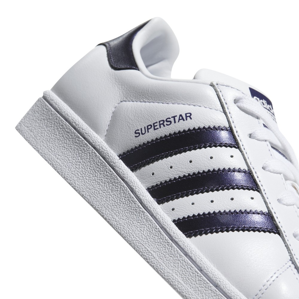 adidas superstar bianche e viola