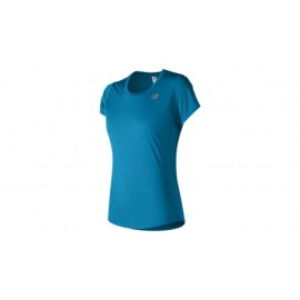 New Balance T-Shirt Mm Rn Accelerate Donna Maldblue