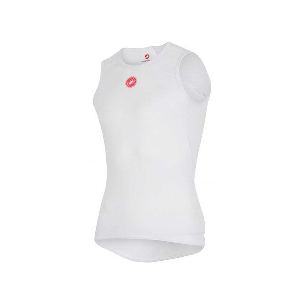 Castelli Canotta Ciclismo Pro Issue Bianco Uomo XL