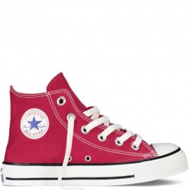 Converse Junior Canvas Core Hi Rosso