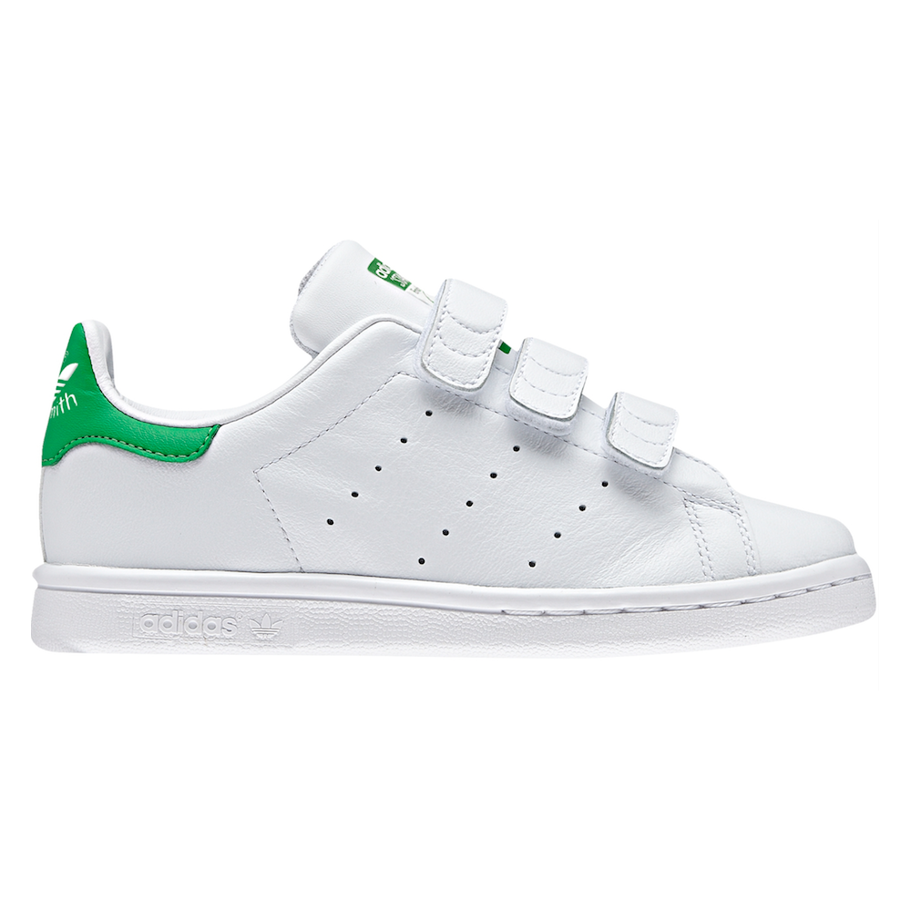 ADIDAS originals sneakers stan smith cf c ps bianco verde bambino EUR 34