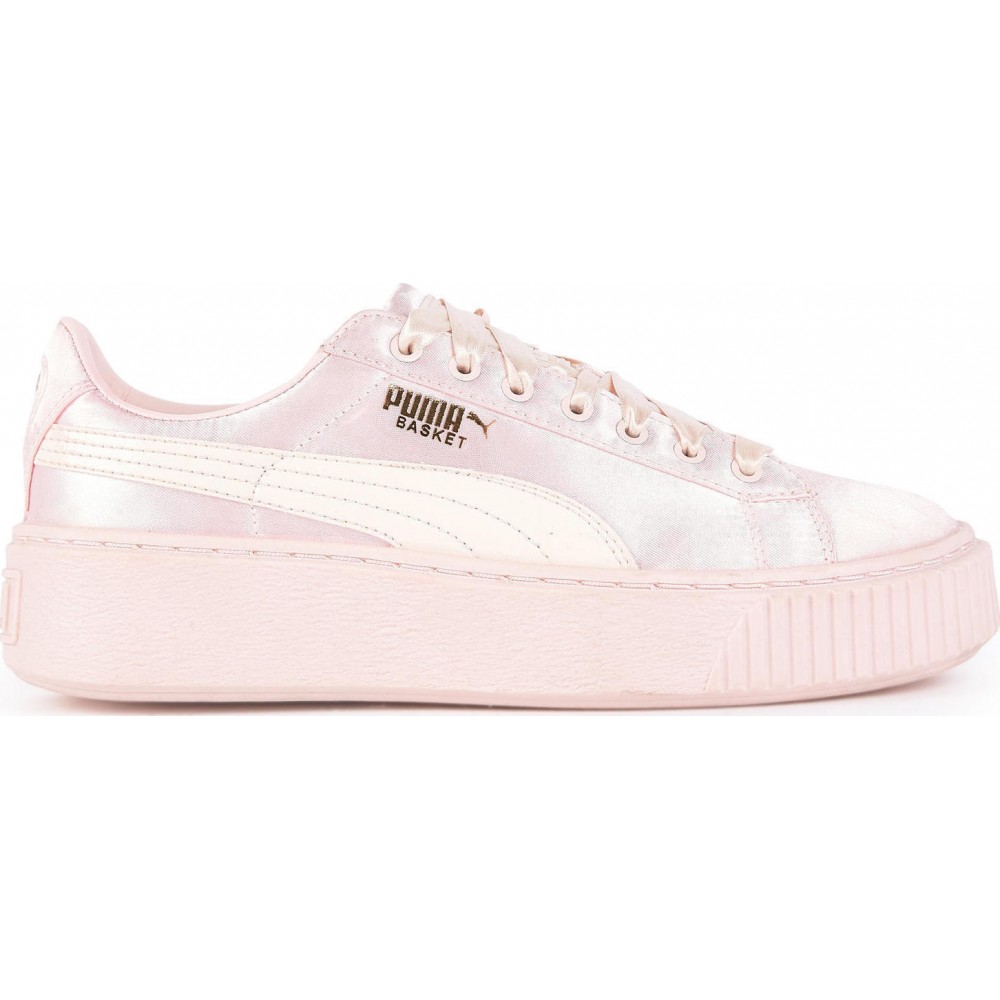 Image of Puma Bambino Basket Platform Tween Gs Rosa EUR 23 / UK 6