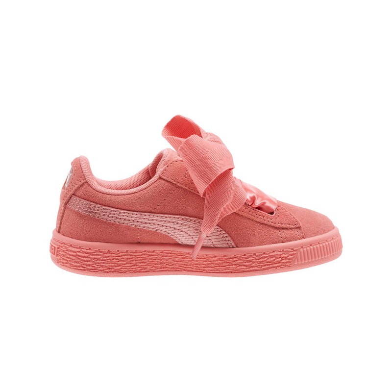 Puma Bambino Suede Heart Snk Ps Rosa 364919-05 - Acquista online su Sportland