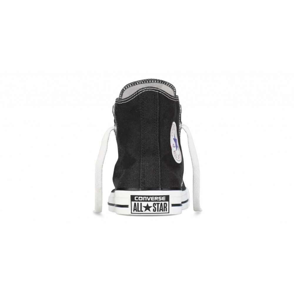 converse platform bambino nere