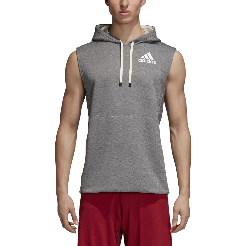 felpe smanicate con cappuccio adidas