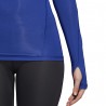 Adidas T-Shirt Donna M/L Train Blu