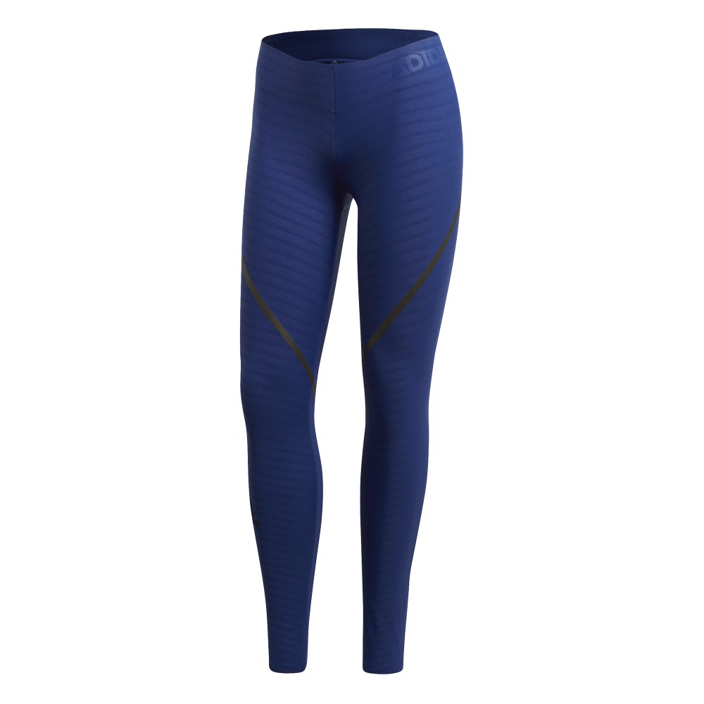 Image of ADIDAS tight donna train climachill blu L