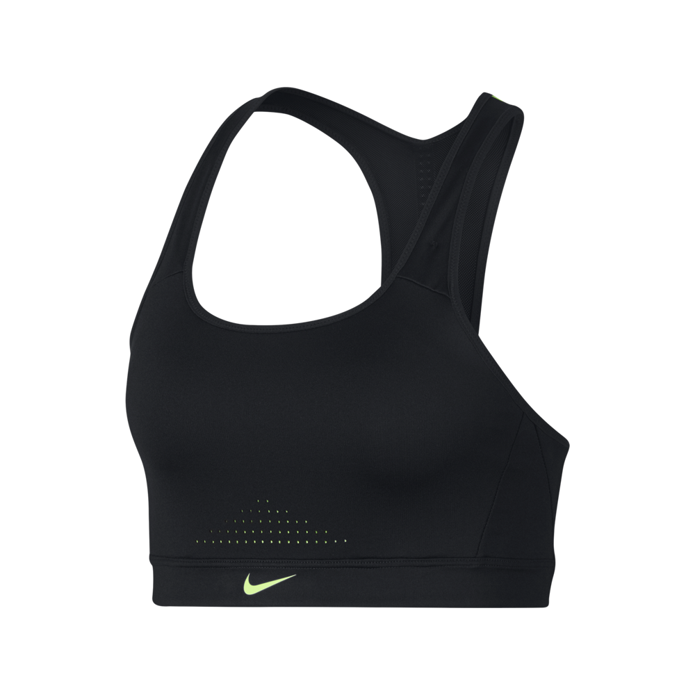Nike Bra Donna Impact Black/Volt Glow XS