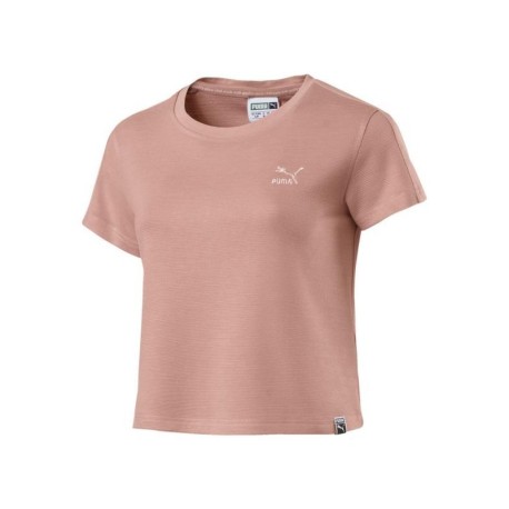 Puma T-Shirt Donna Structured Rosa