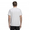 Adidas Originals T-Shirt Slim Logo Bianco