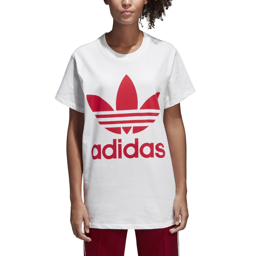 ADIDAS originals t-shirt donna big logo or bianco cy2275 - Acquista  online su Sportland