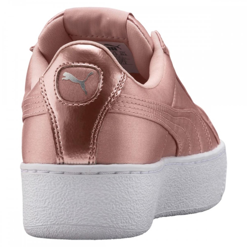 puma vikky platform nere e rosa