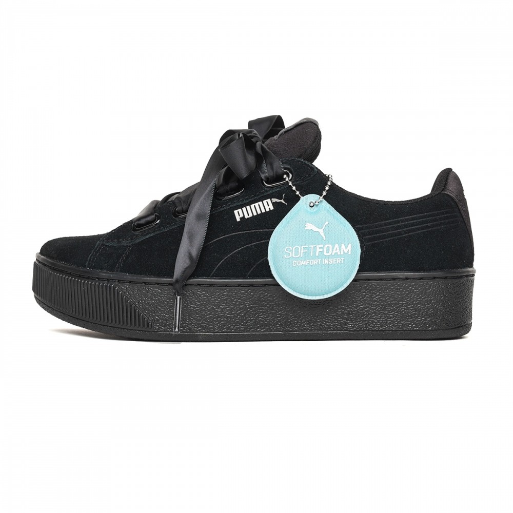 puma vikky platform grigie