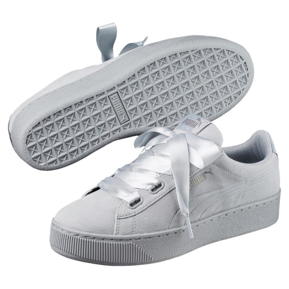 Puma Vikky Platform Ribbon Donna Grigio 366418-02 - Acquista online su  Sportland