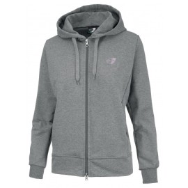 Get Fit Felpa Donna Full Zip C/Capp Grigio